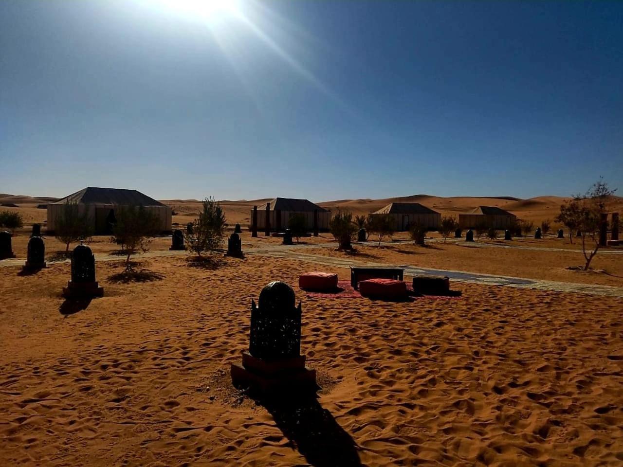 Luxury Sandy Glamping Merzouga Ngoại thất bức ảnh