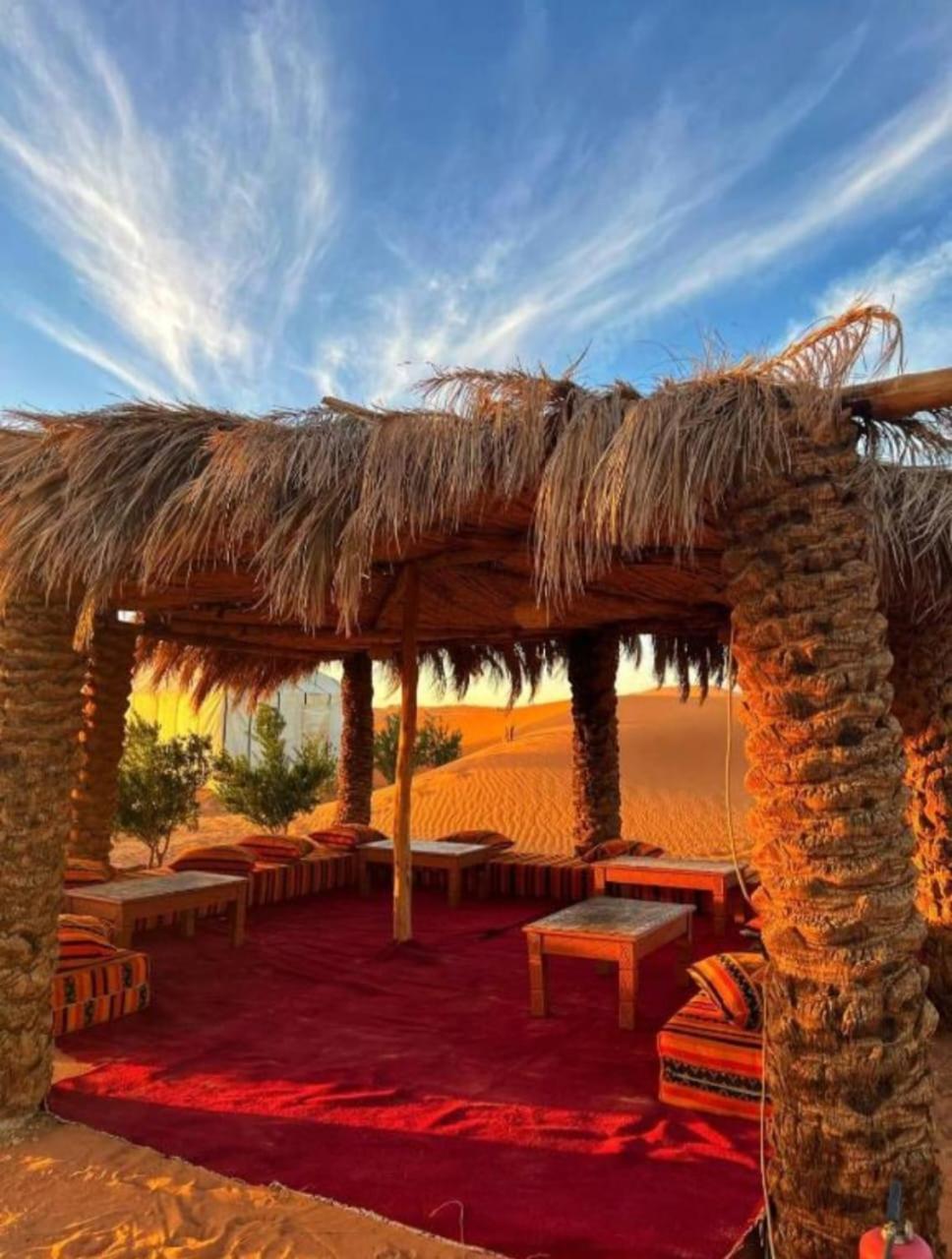 Luxury Sandy Glamping Merzouga Ngoại thất bức ảnh