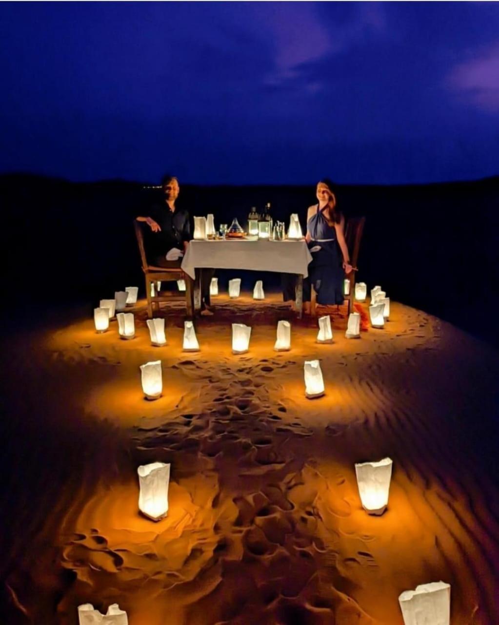 Luxury Sandy Glamping Merzouga Ngoại thất bức ảnh