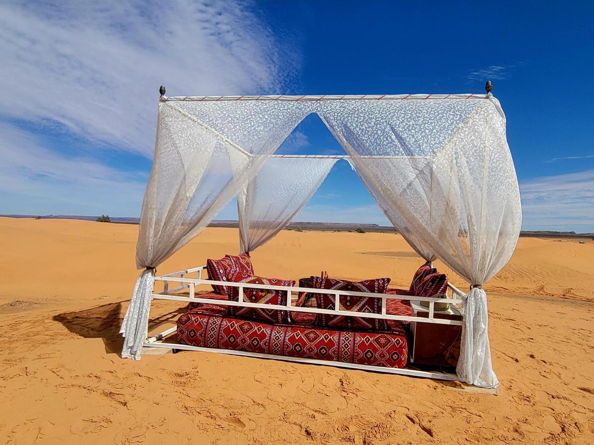 Luxury Sandy Glamping Merzouga Ngoại thất bức ảnh